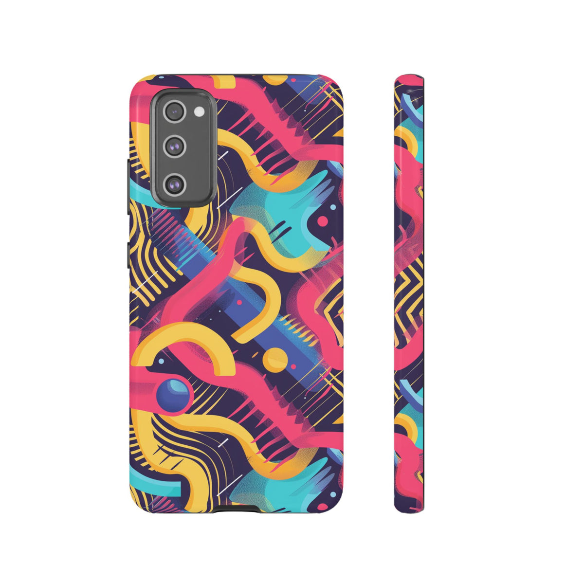 Retro 80s Seamless Phone Case – Vintage Style Meets Modern Protection 2