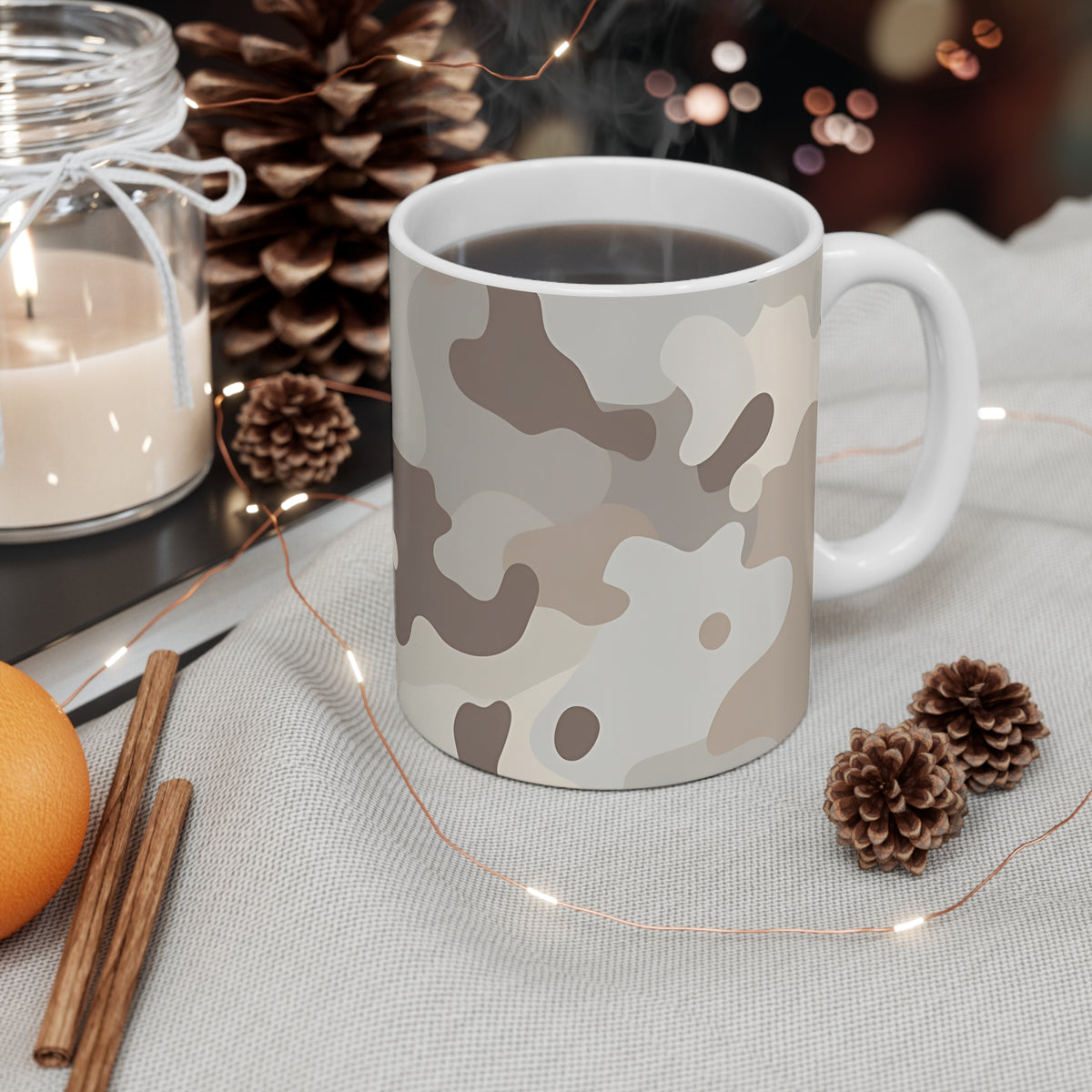 All-Over Camouflage Pattern Coffee Mug 03