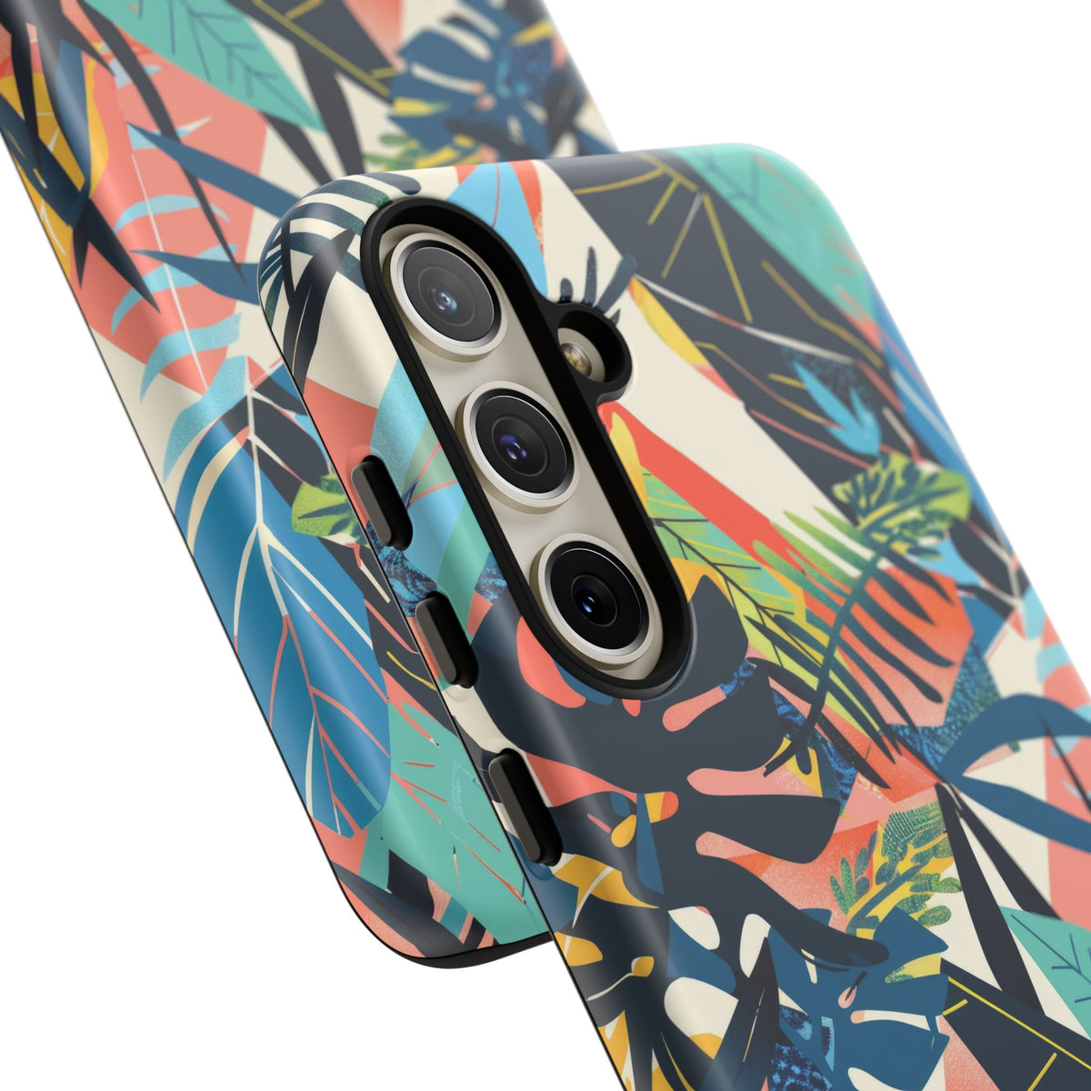 Jungle Collage Phone Case – Vibrant & Durable