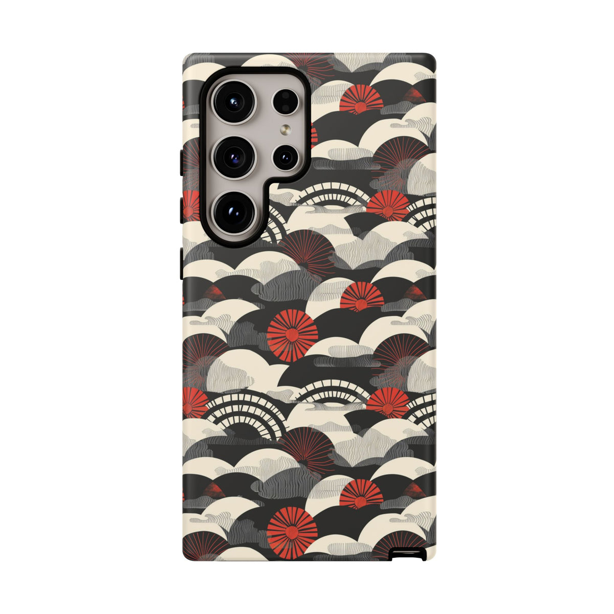 Japanese Pattern Phone Case – Elegant & Timeless Design for Your Phone 151