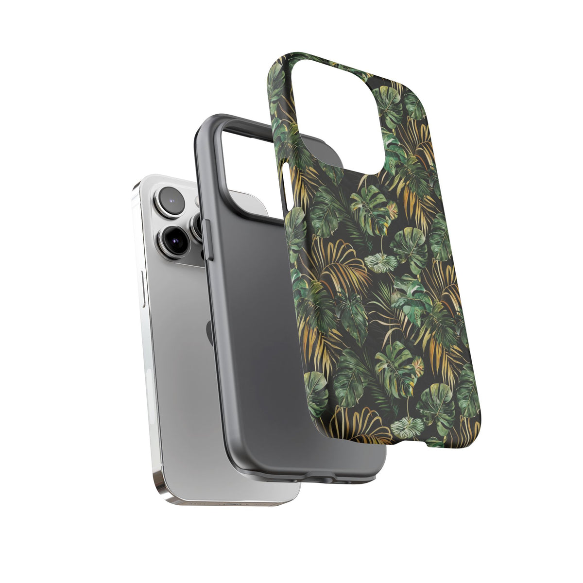 Jungle Pattern Phone Case – Exotic & Lush Design for Your Phone 334