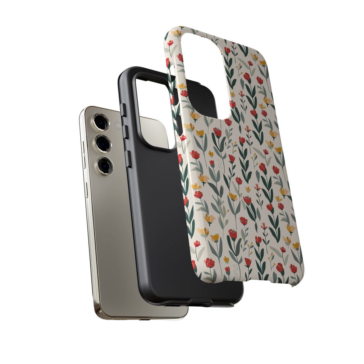 Spring Pattern Phone Case – Fresh & Vibrant Design for Your Phone 404