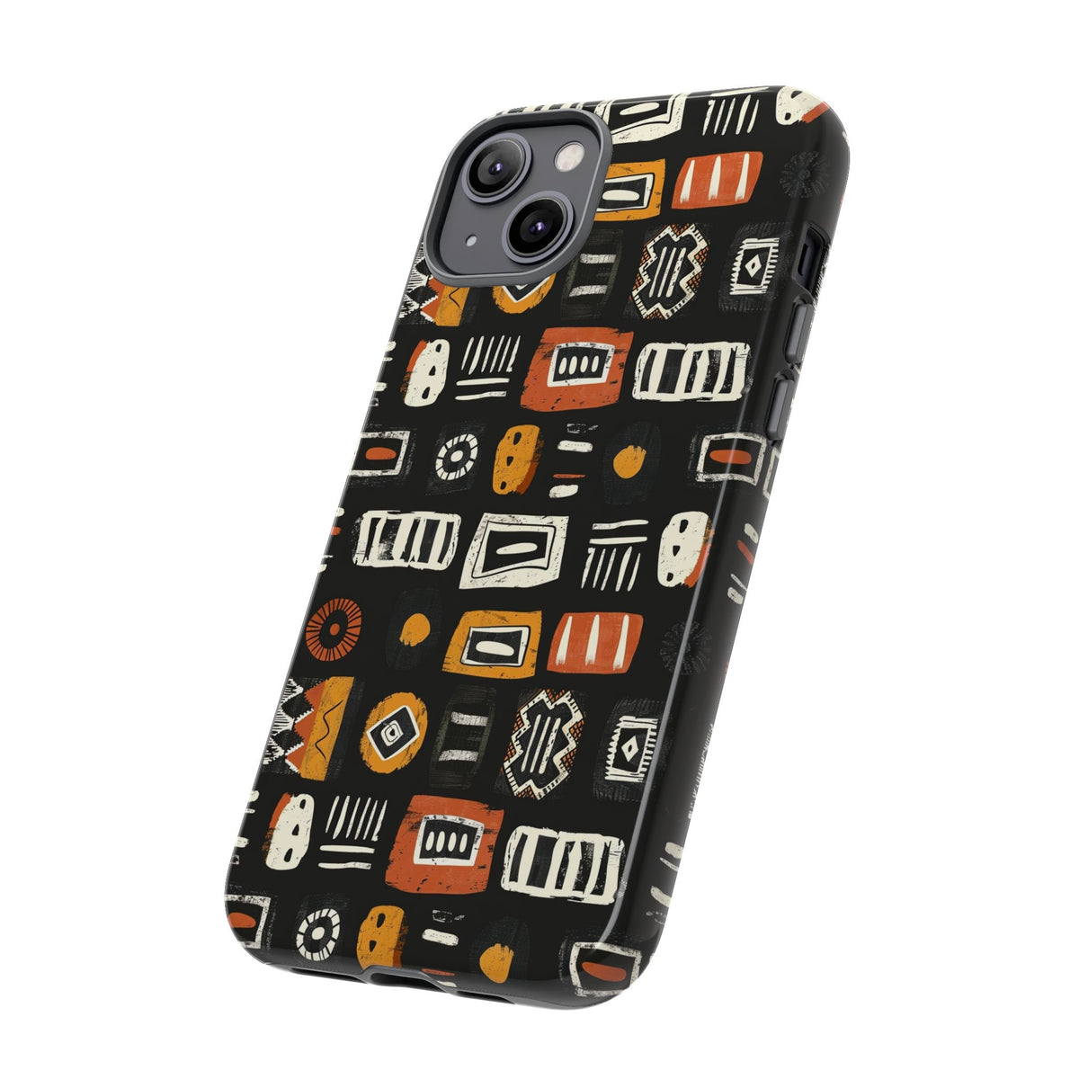 Stylish African Pattern Phone Case – Unique and Vibrant Protection 198