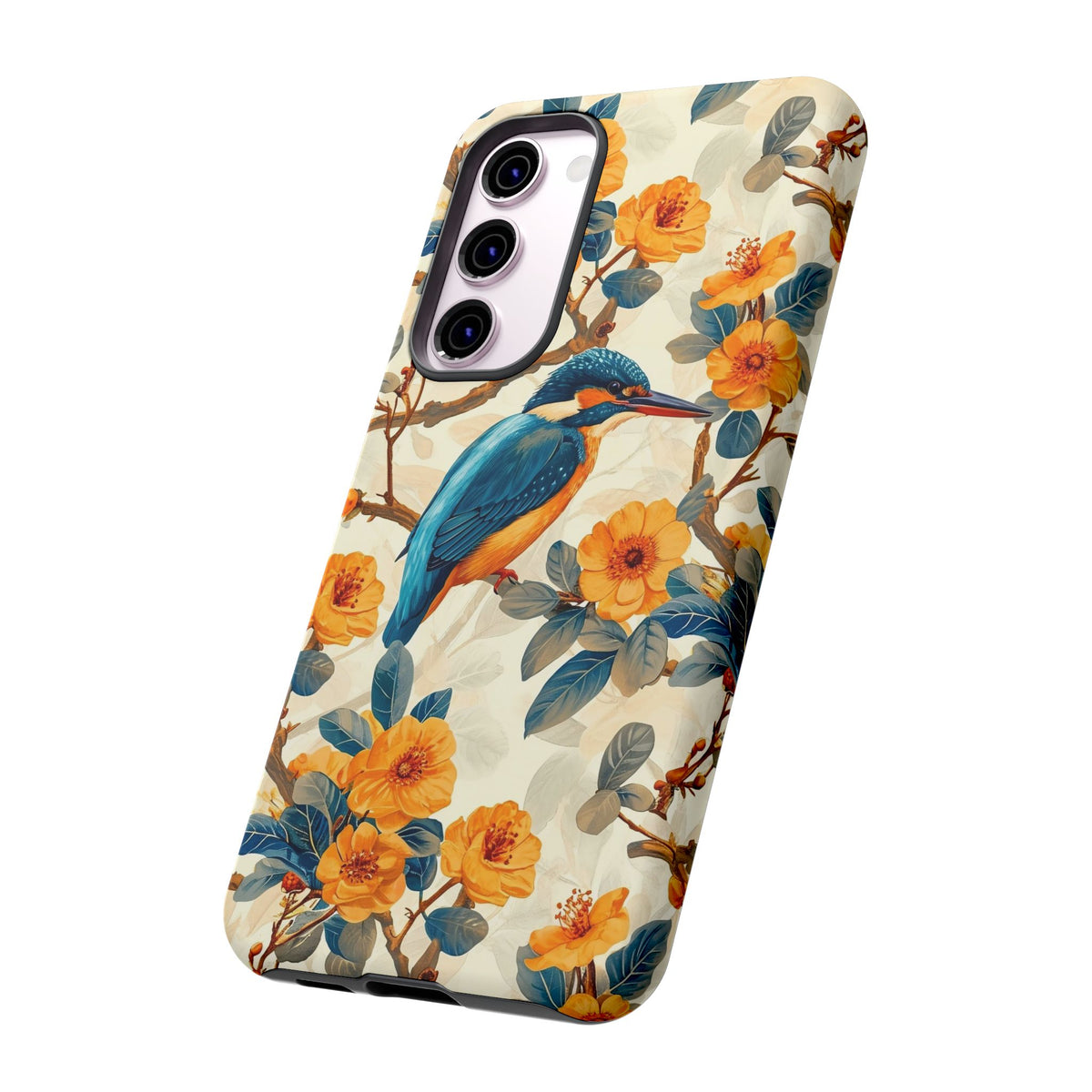 Birds Seamless Pattern Phone Case – Elegant and Timeless Avian Design