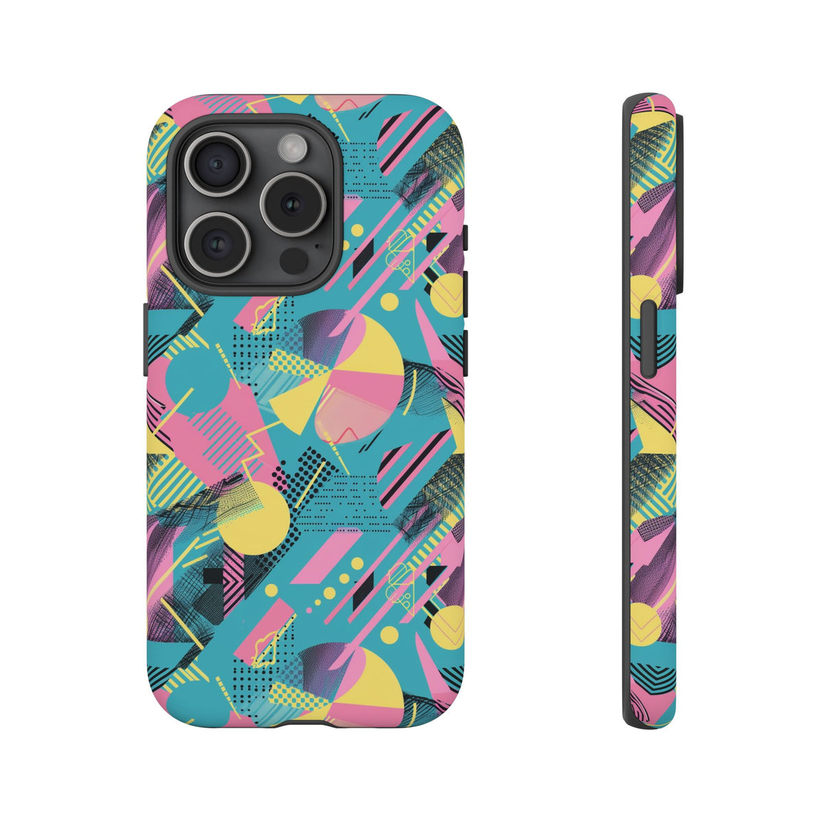 Retro 80s Seamless Phone Case – Vintage Style Meets Modern Protection 083