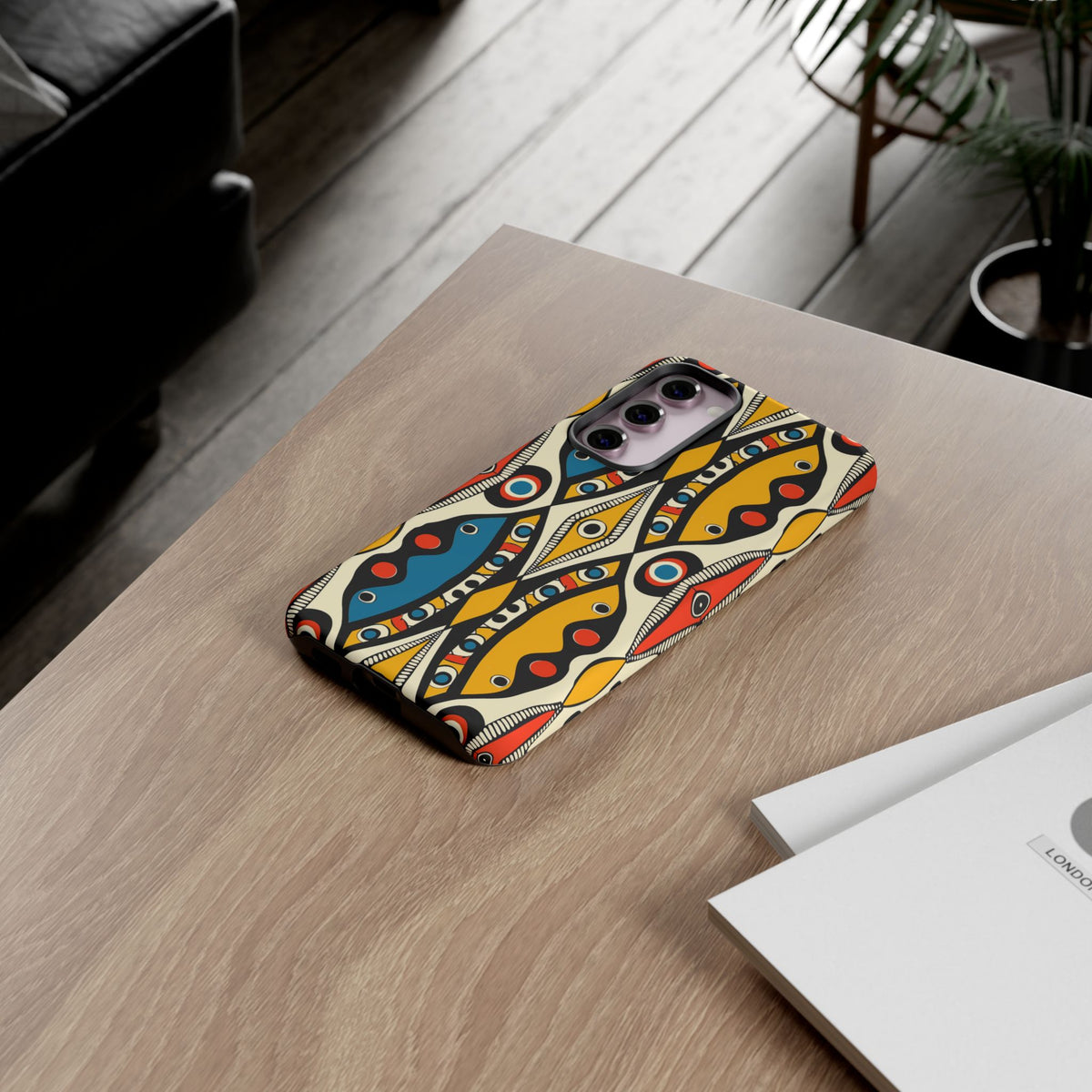 Stylish African Pattern Phone Case – Unique and Vibrant Protection 180