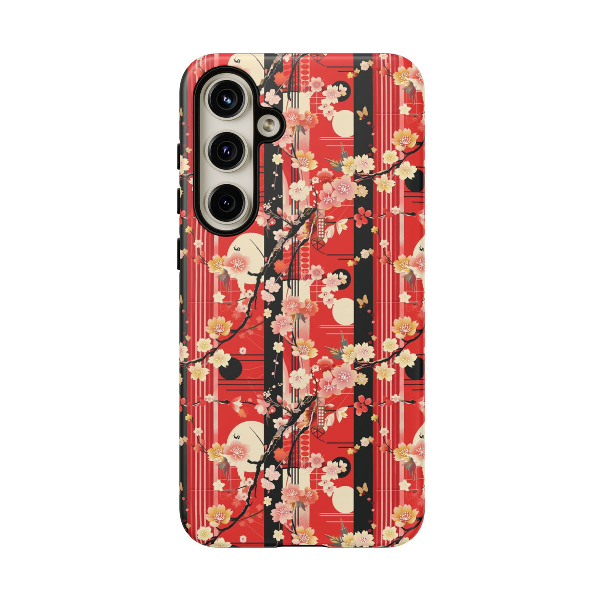 Japanese Pattern Phone Case – Elegant & Timeless Design for Your Phone 026