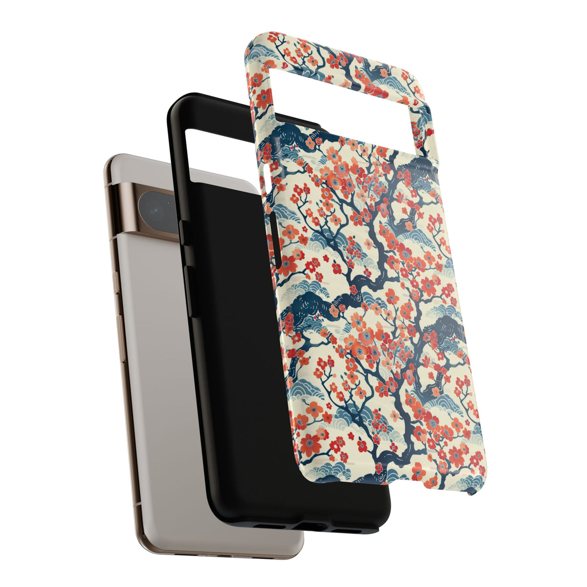 Japanese Pattern Phone Case – Elegant & Timeless Design for Your Phone 104