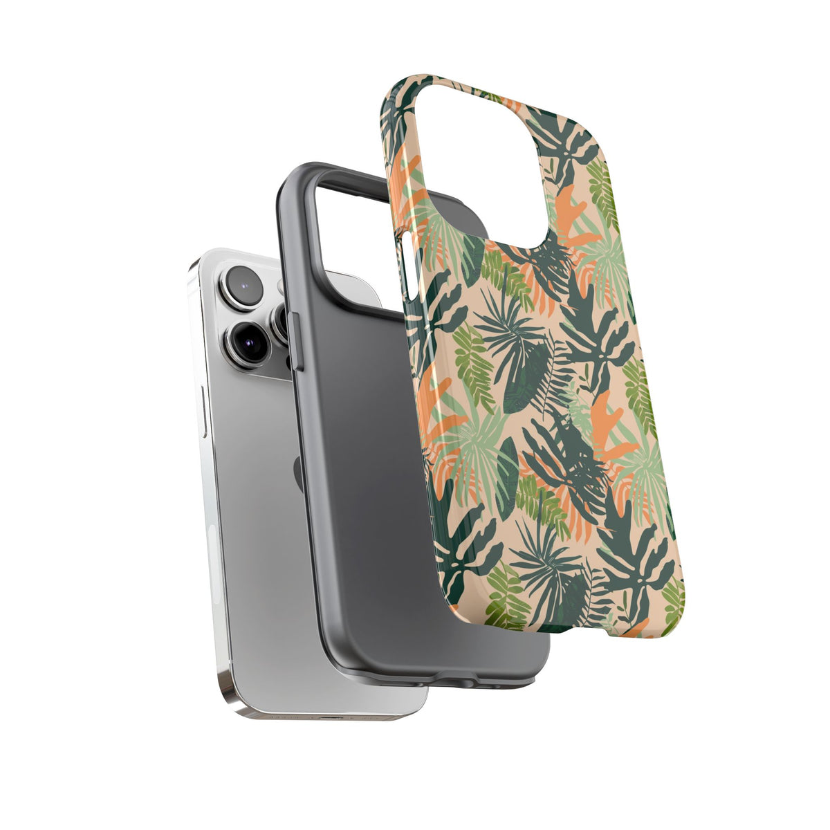 Jungle Pattern Phone Case – Exotic & Lush Design for Your Phone 353