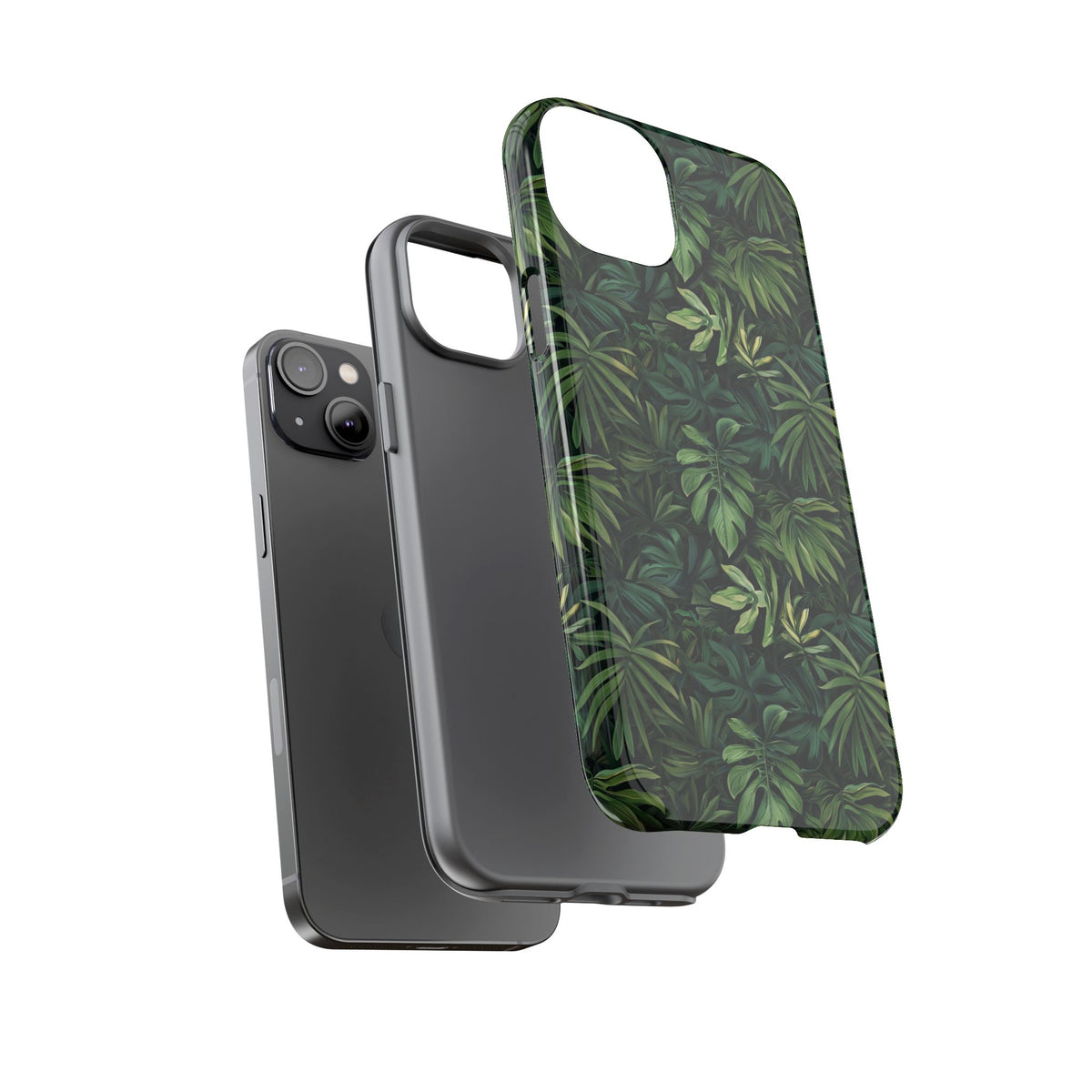 Jungle Pattern Phone Case – Exotic & Lush Design for Your Phone 322