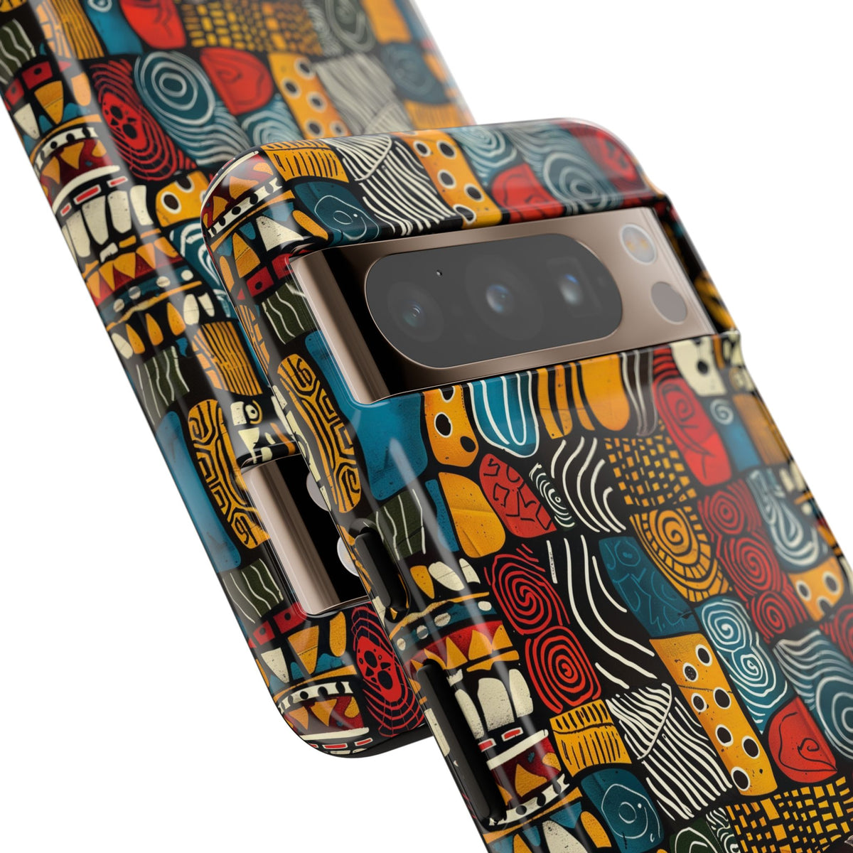 Stylish African Pattern Phone Case – Unique and Vibrant Protection 159