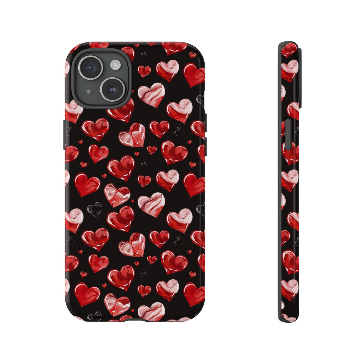 Heart Pattern Phone Case – Stylish & Loving Design for Your Device 365