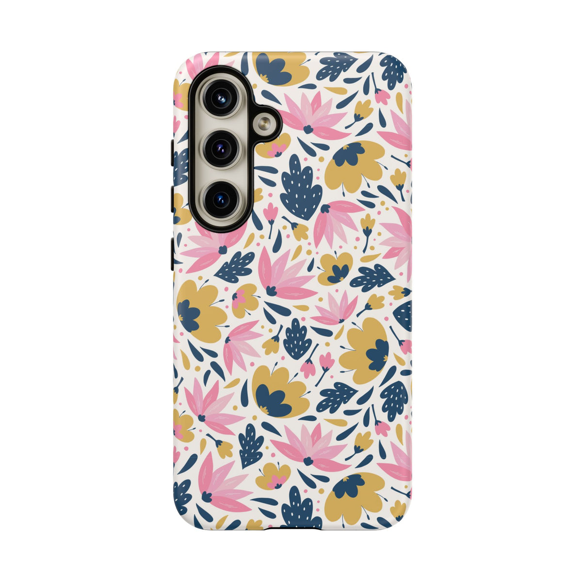 Colorful Little Flower Design Phone Case – Bright and Cheerful Floral Phone Cover 3