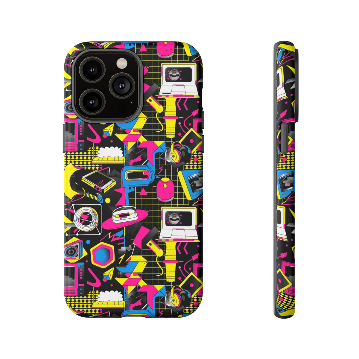 Retro 80s Seamless Phone Case – Vintage Style Meets Modern Protection 149