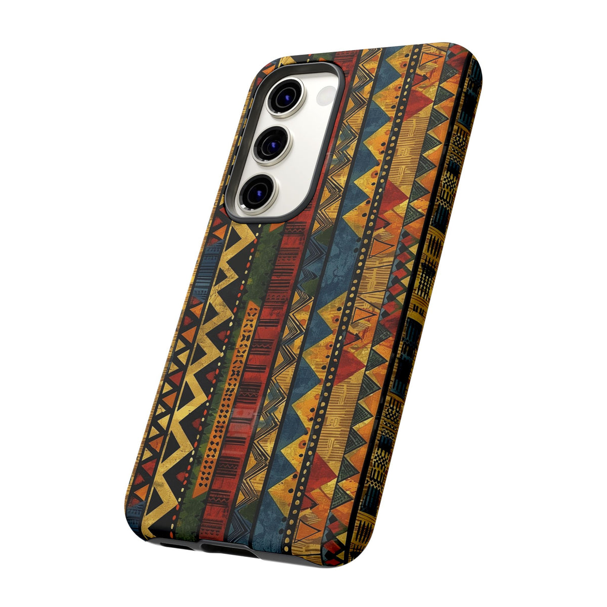 Stylish African Pattern Phone Case – Unique and Vibrant Protection 166