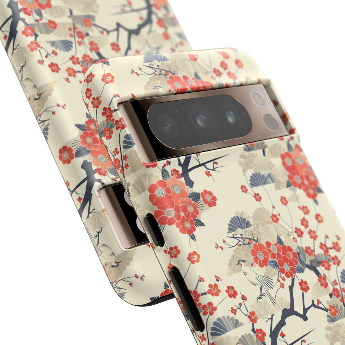 Japanese Pattern Phone Case – Elegant & Timeless Design for Your Phone 031