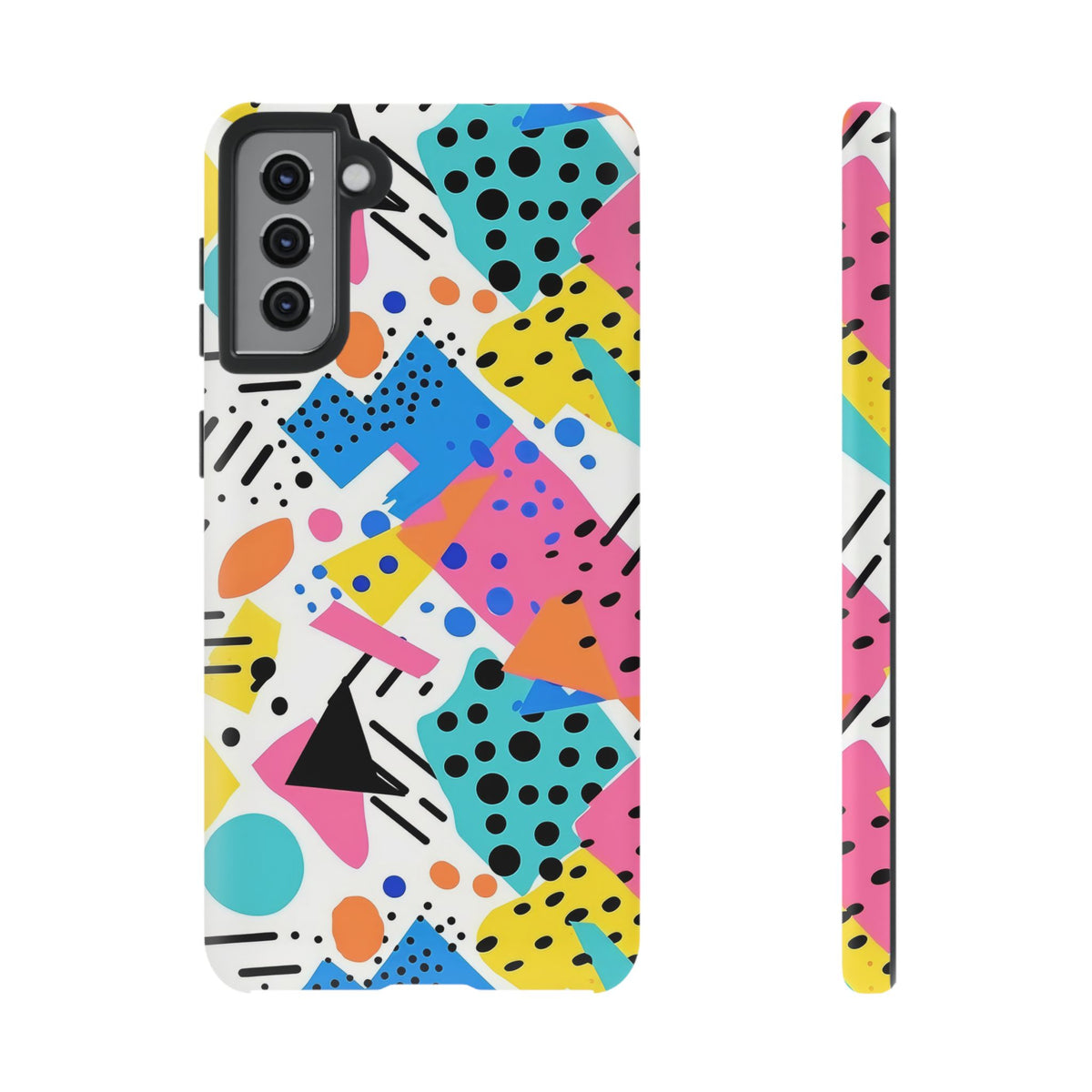 Bright Summer Memphis Design Phone Case – Vibrant and Playful Phone Cover