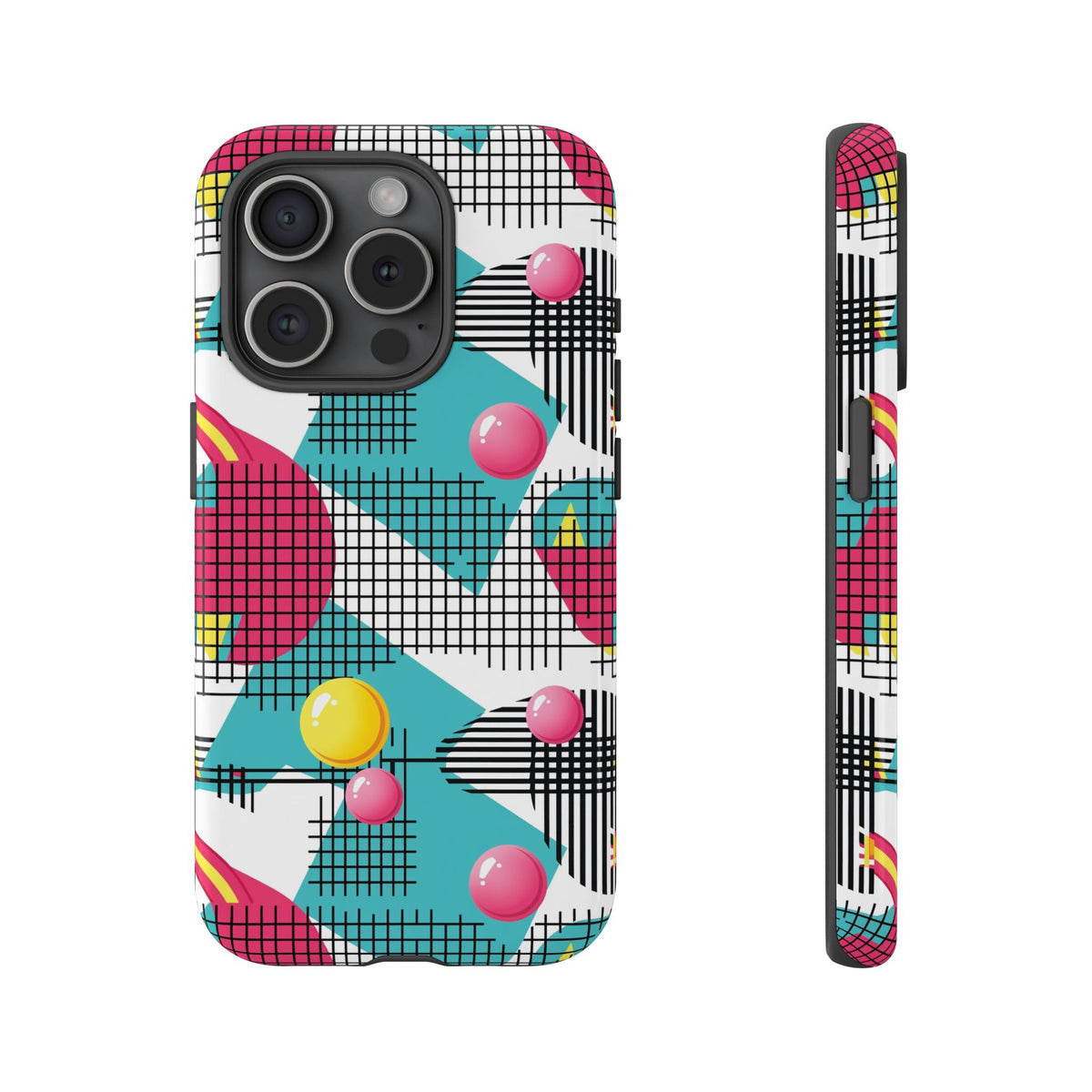 Retro 80s Seamless Phone Case – Vintage Style Meets Modern Protection 161