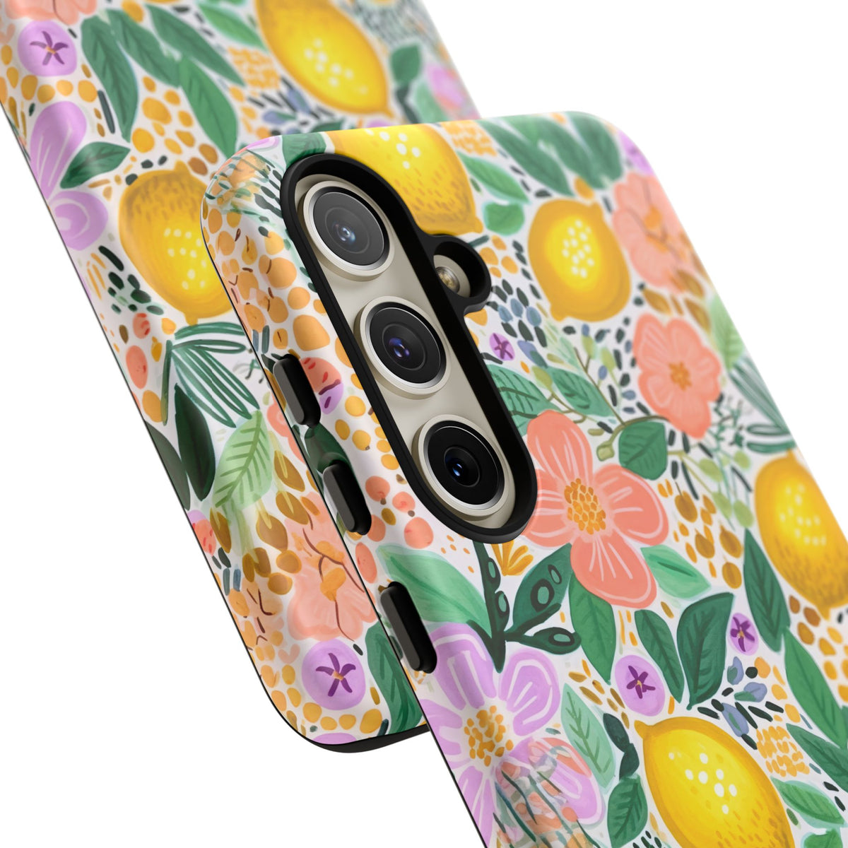 Cute Summer Lemons Phone Case – Refreshing Citrus Design for Your Phone