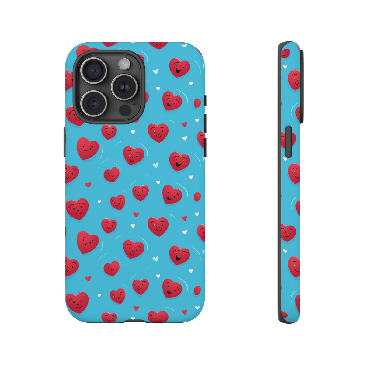 Heart Pattern Phone Case – Stylish & Loving Design for Your Device 811