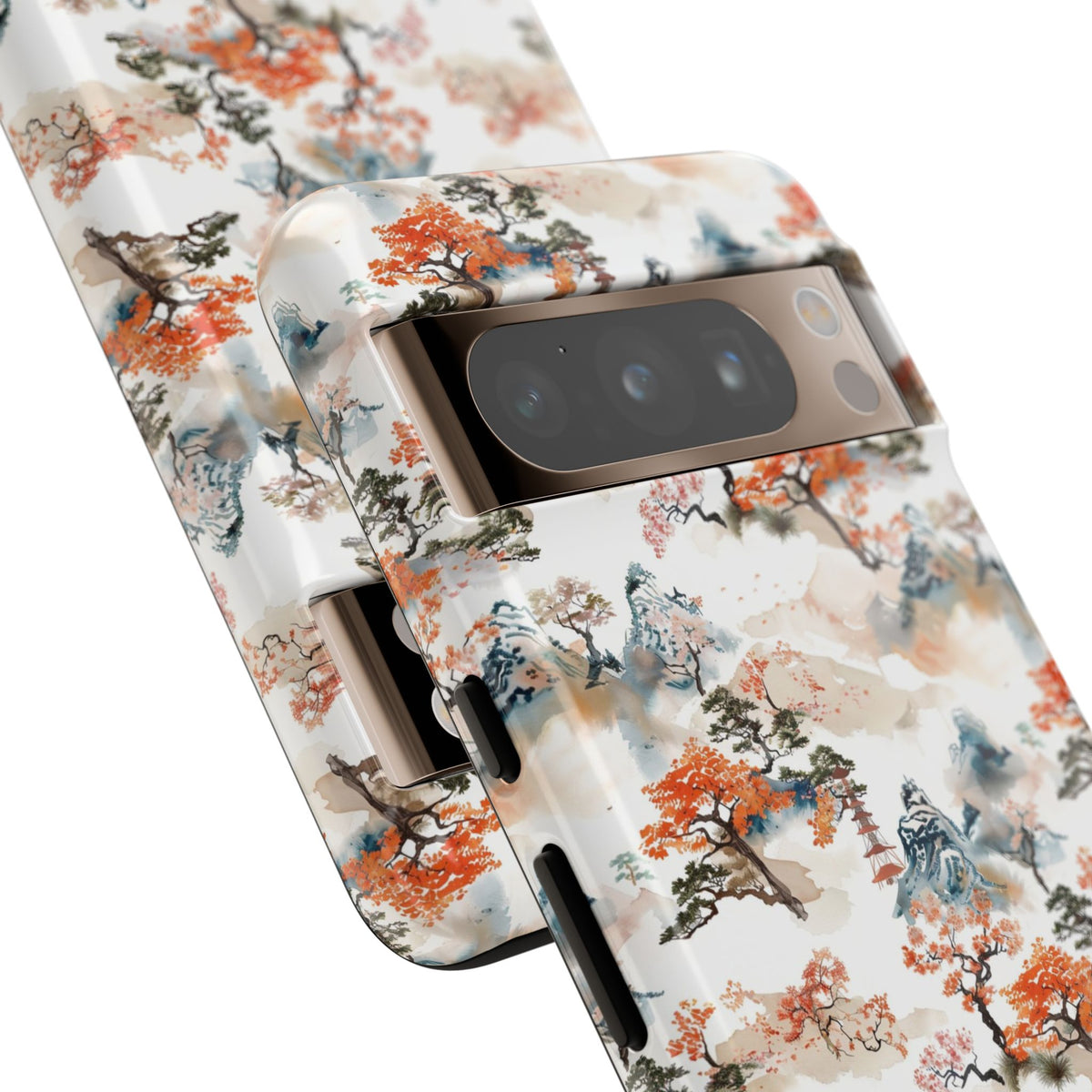 Japanese Pattern Phone Case – Elegant & Timeless Design for Your Phone 506