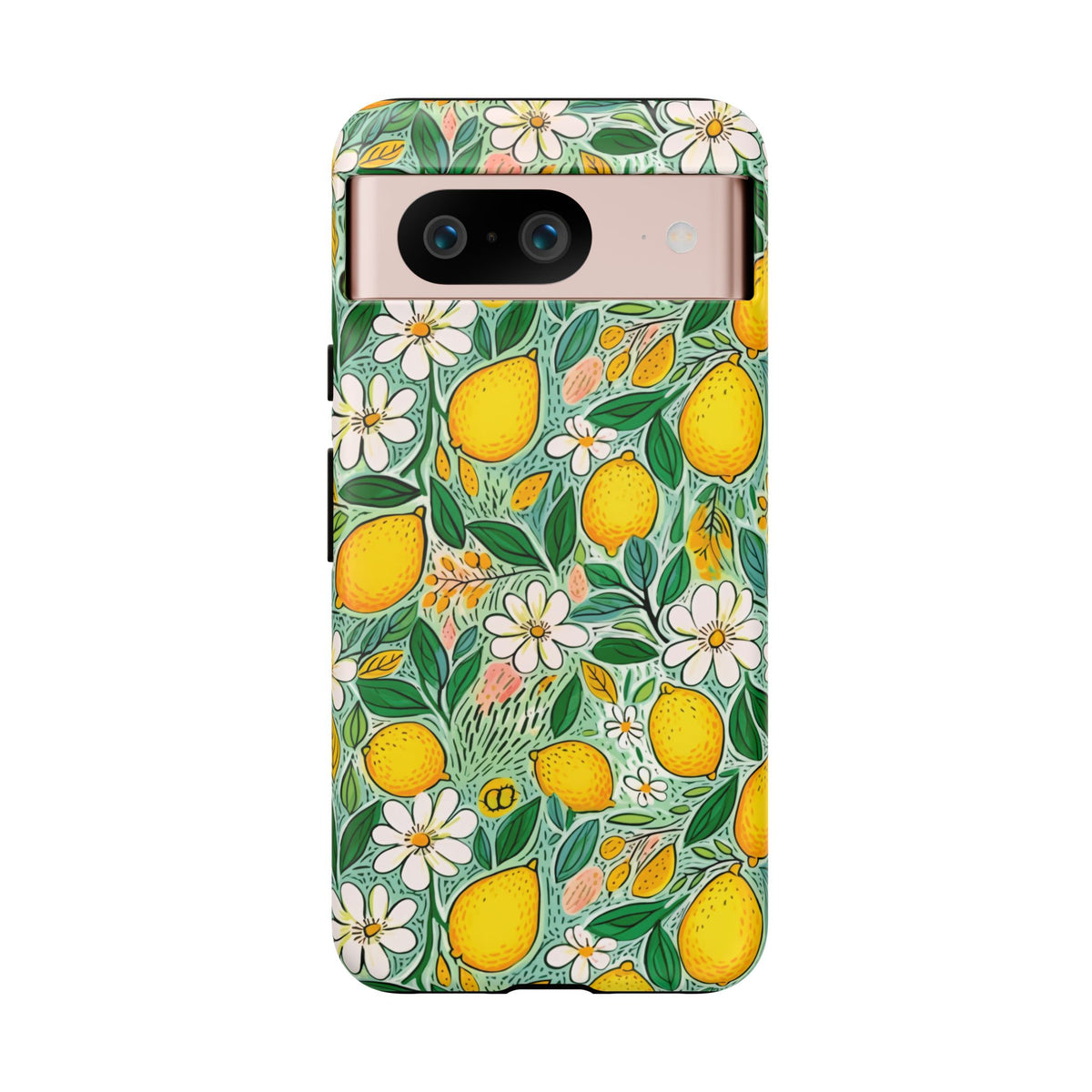 Cute Summer Lemons Phone Case – Refreshing Citrus Design for Your Phone 3