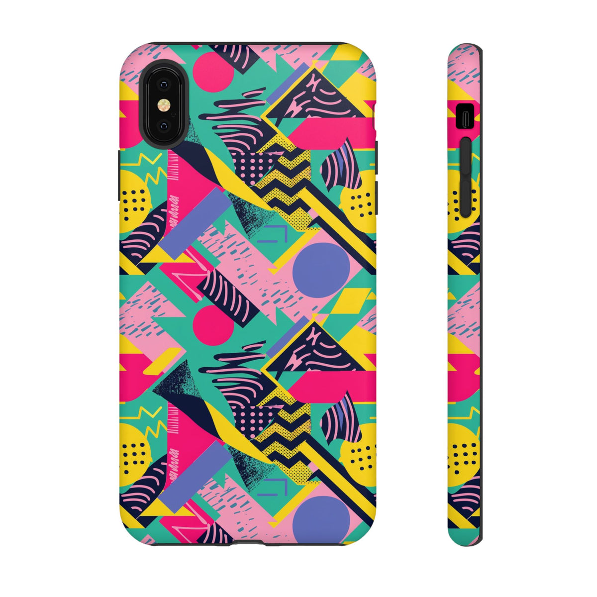 Retro 80s Seamless Phone Case – Vintage Style Meets Modern Protection 078