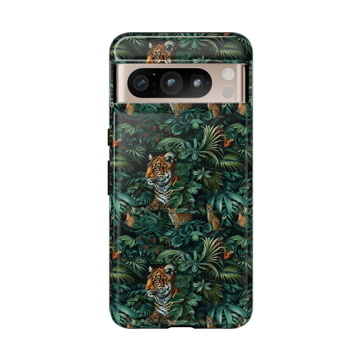 Jungle Pattern Phone Case – Exotic & Lush Design for Your Phone 326