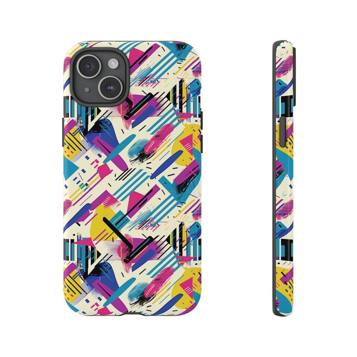 Retro 80s Seamless Phone Case – Vintage Style Meets Modern Protection 134