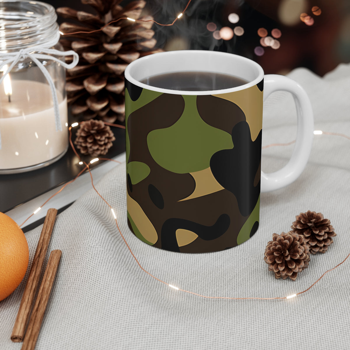 All-Over Camouflage Pattern Coffee Mug 366