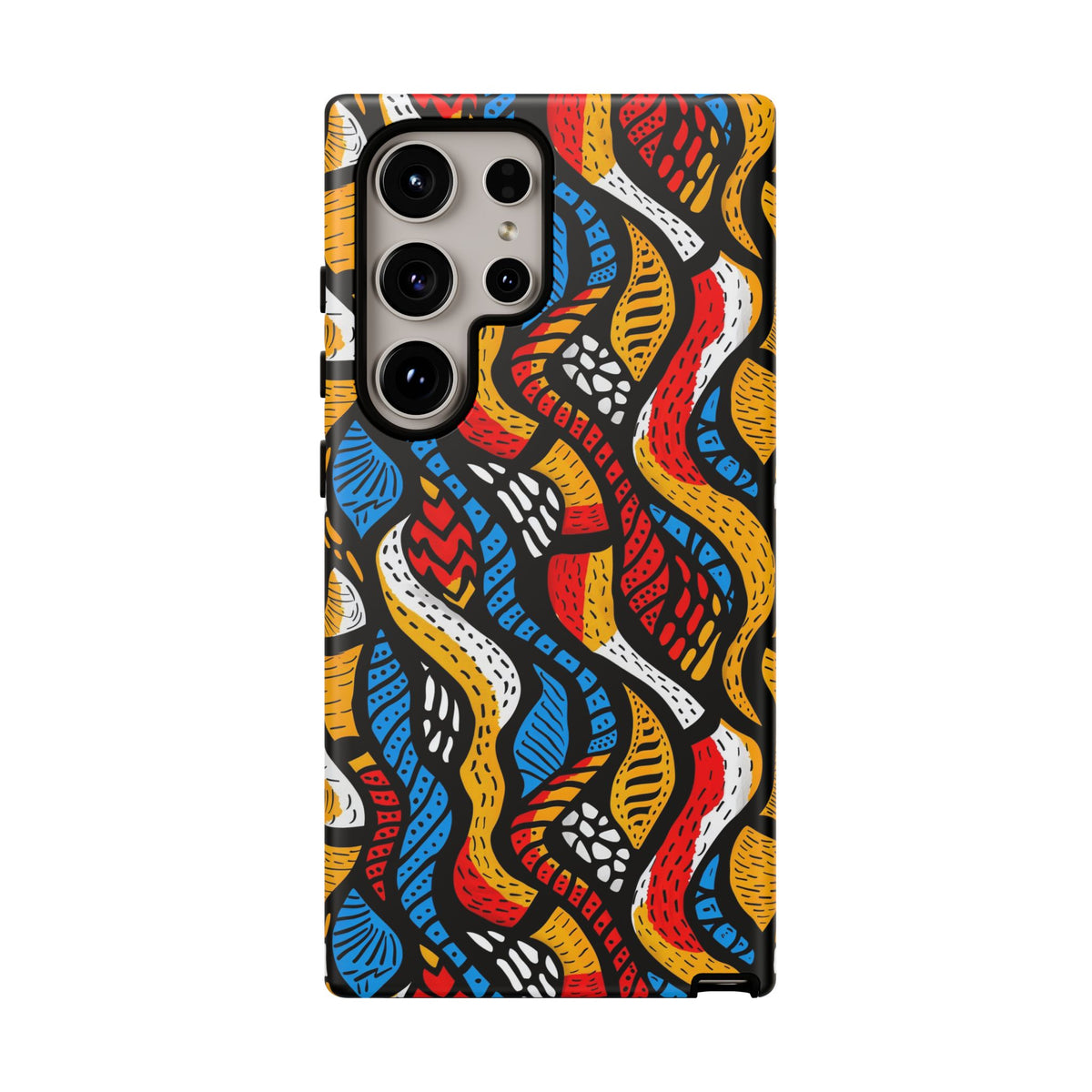 Stylish African Pattern Phone Case – Unique and Vibrant Protection 155