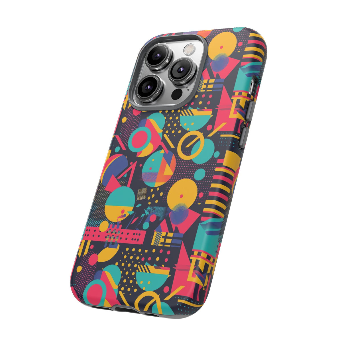 Retro 80s Seamless Phone Case – Vintage Style Meets Modern Protection 165