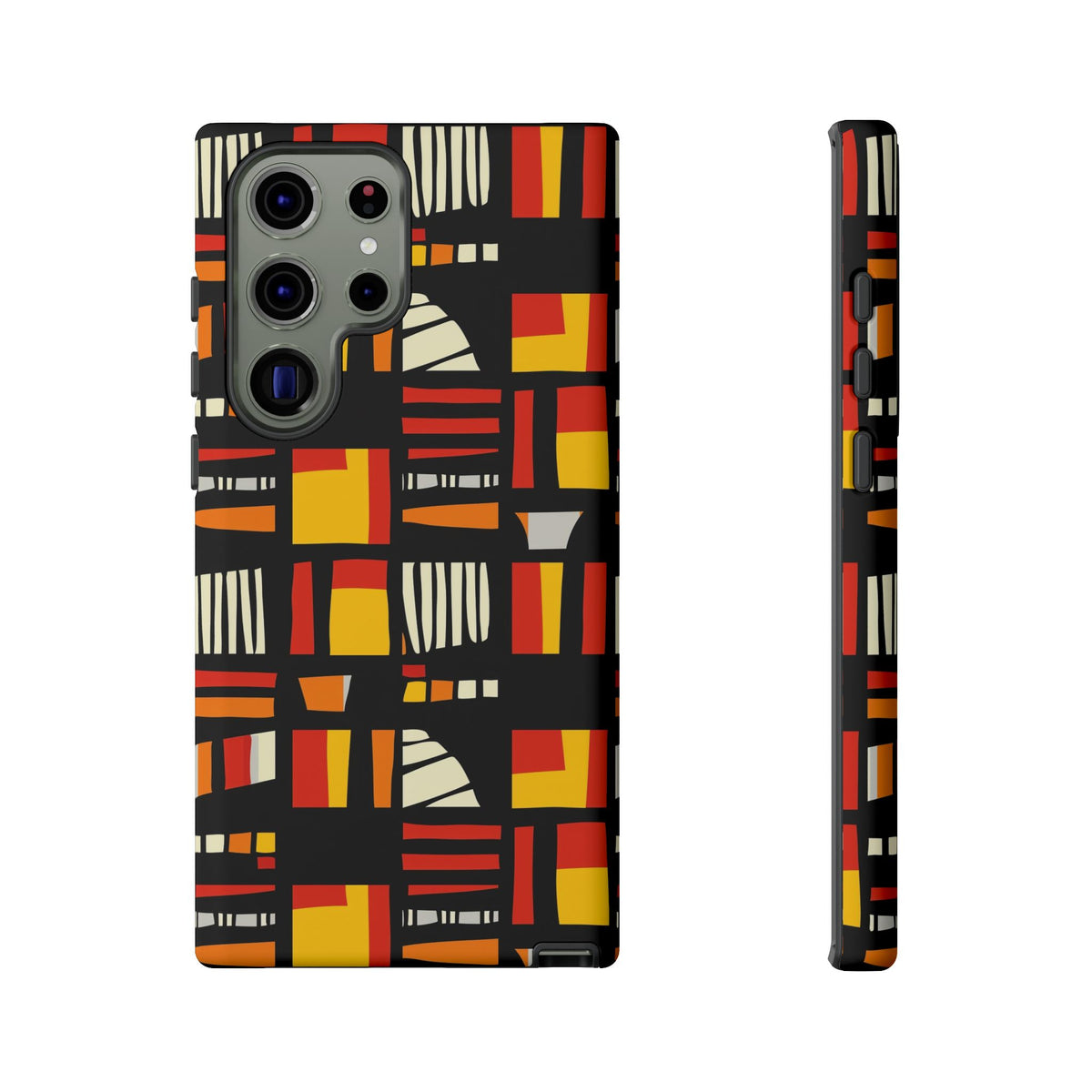 Stylish African Pattern Phone Case – Unique and Vibrant Protection 099