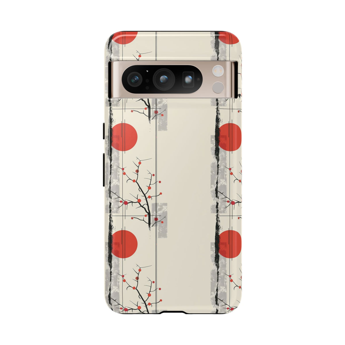 Japanese Pattern Phone Case – Elegant & Timeless Design for Your Phone 004