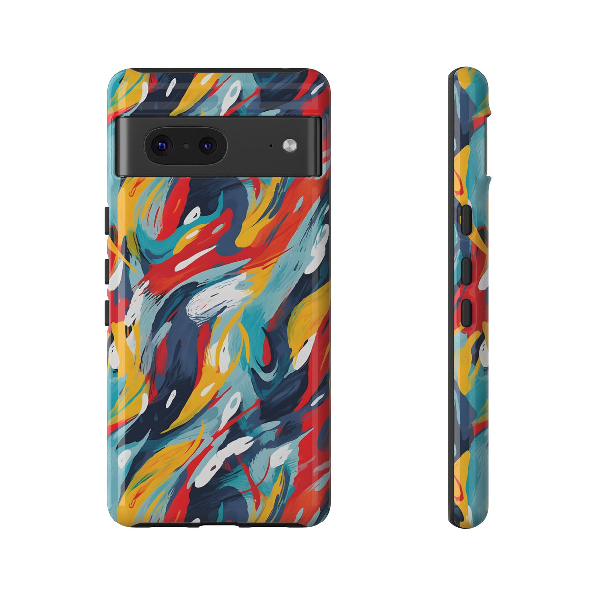 Tough CasesAbstract Painting Design Phone Case – Modern Art-Inspired Phone Cover 8