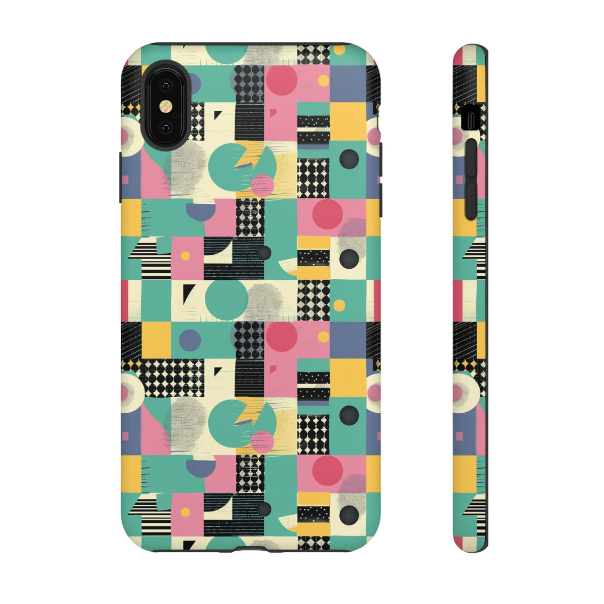 Retro 80s Seamless Phone Case – Vintage Style Meets Modern Protection 289