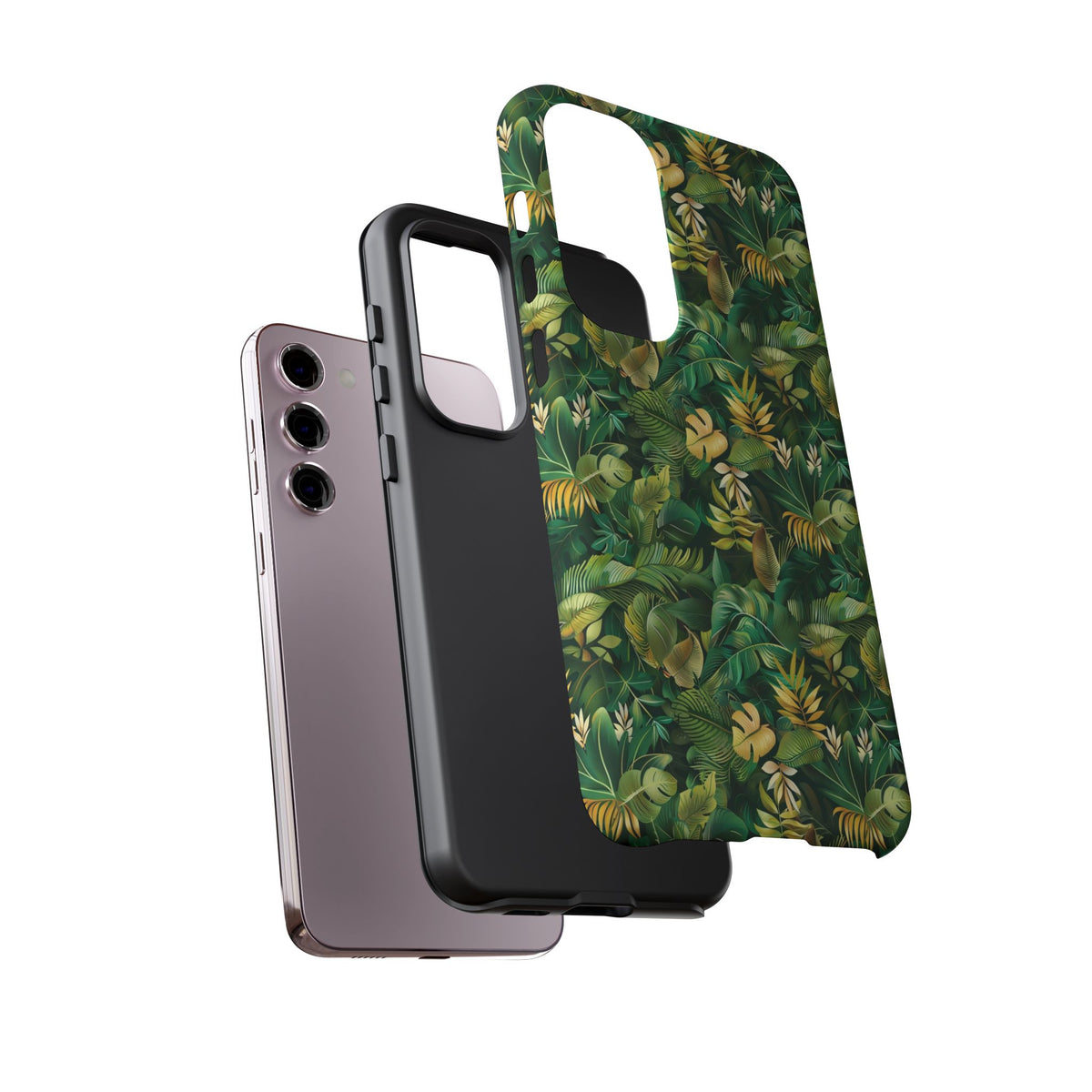 Jungle Pattern Phone Case – Exotic & Lush Design for Your Phone 330