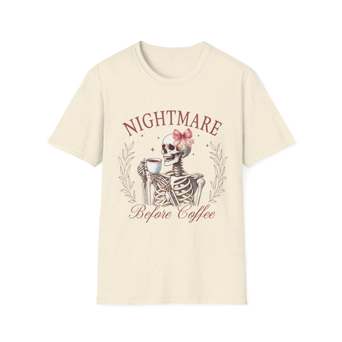 Nightmare Before Coffee Unisex Softstyle T-Shirt