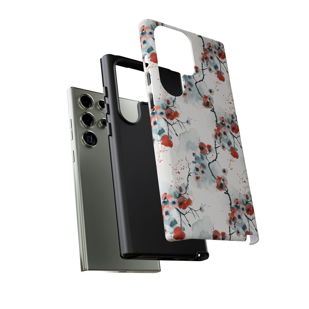 Japanese Pattern Phone Case – Elegant & Timeless Design for Your Phone 507