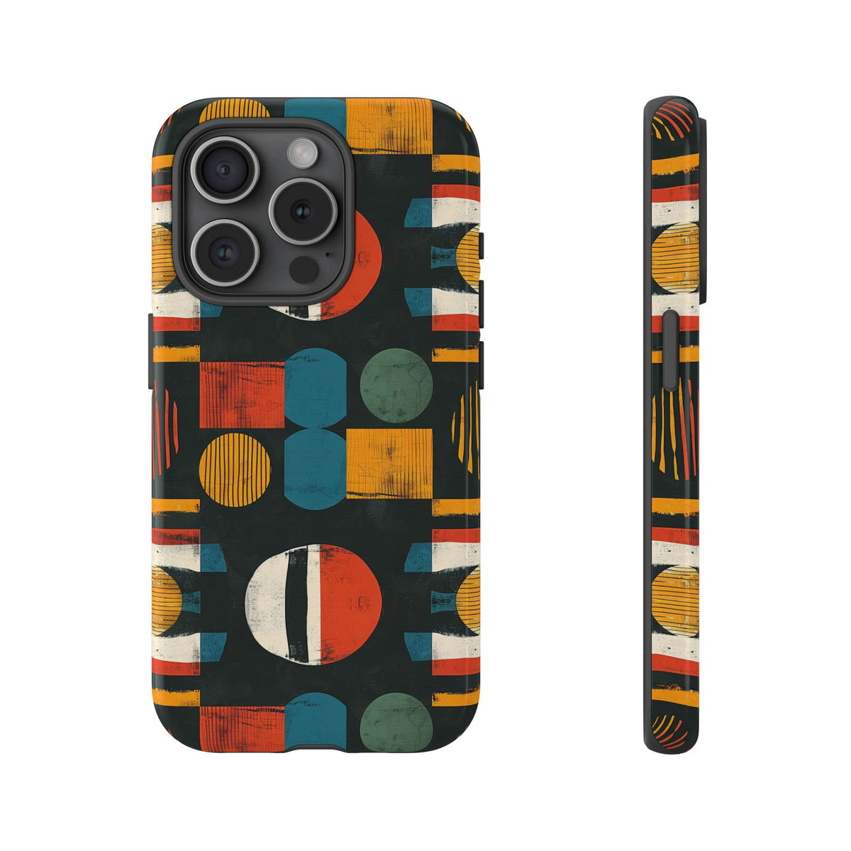 Stylish African Pattern Phone Case – Unique and Vibrant Protection 200