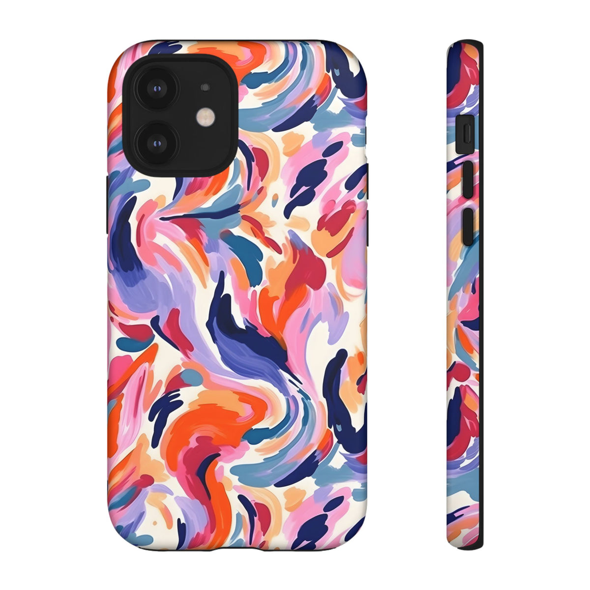 Abstract Painting Design Phone Case – Modern Art-Inspired Phone Cover 3