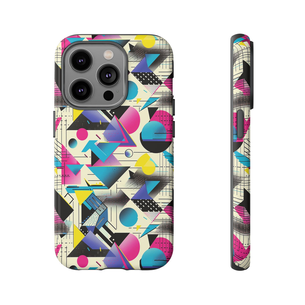 Retro 80s Seamless Phone Case – Vintage Style Meets Modern Protection 202