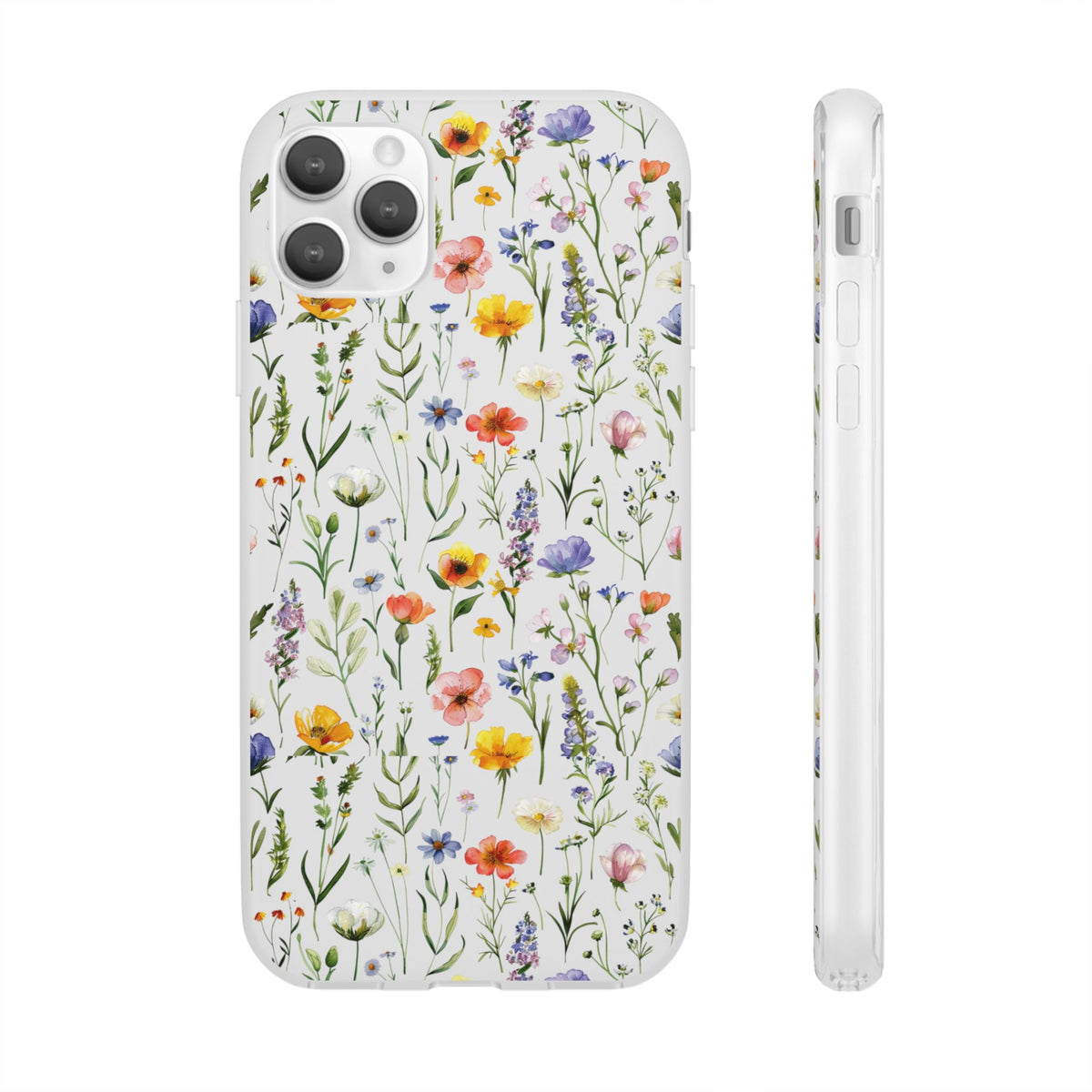 Wildflowers Pattern Phone Case – Embrace Nature with Every Call