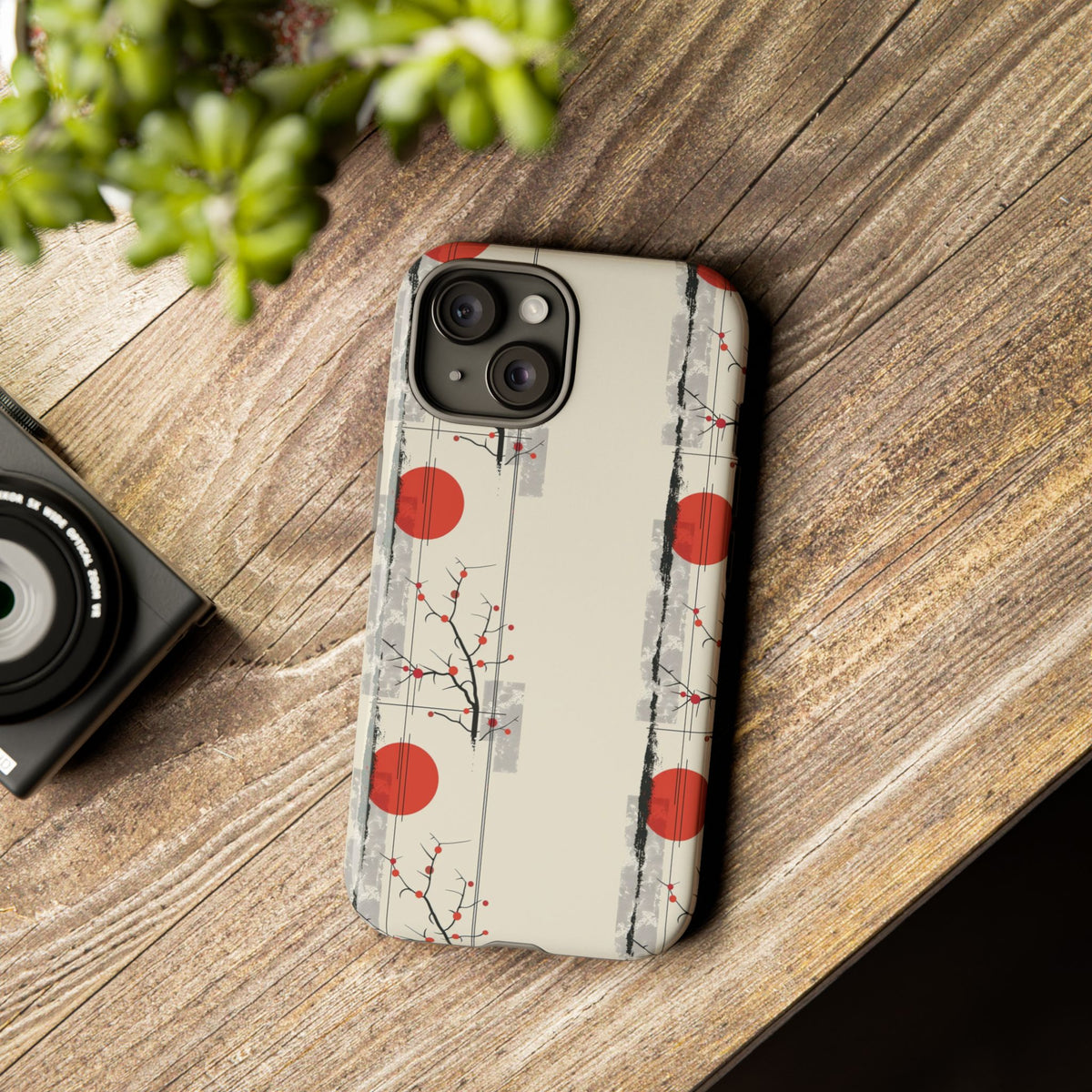 Japanese Pattern Phone Case – Elegant & Timeless Design for Your Phone 004