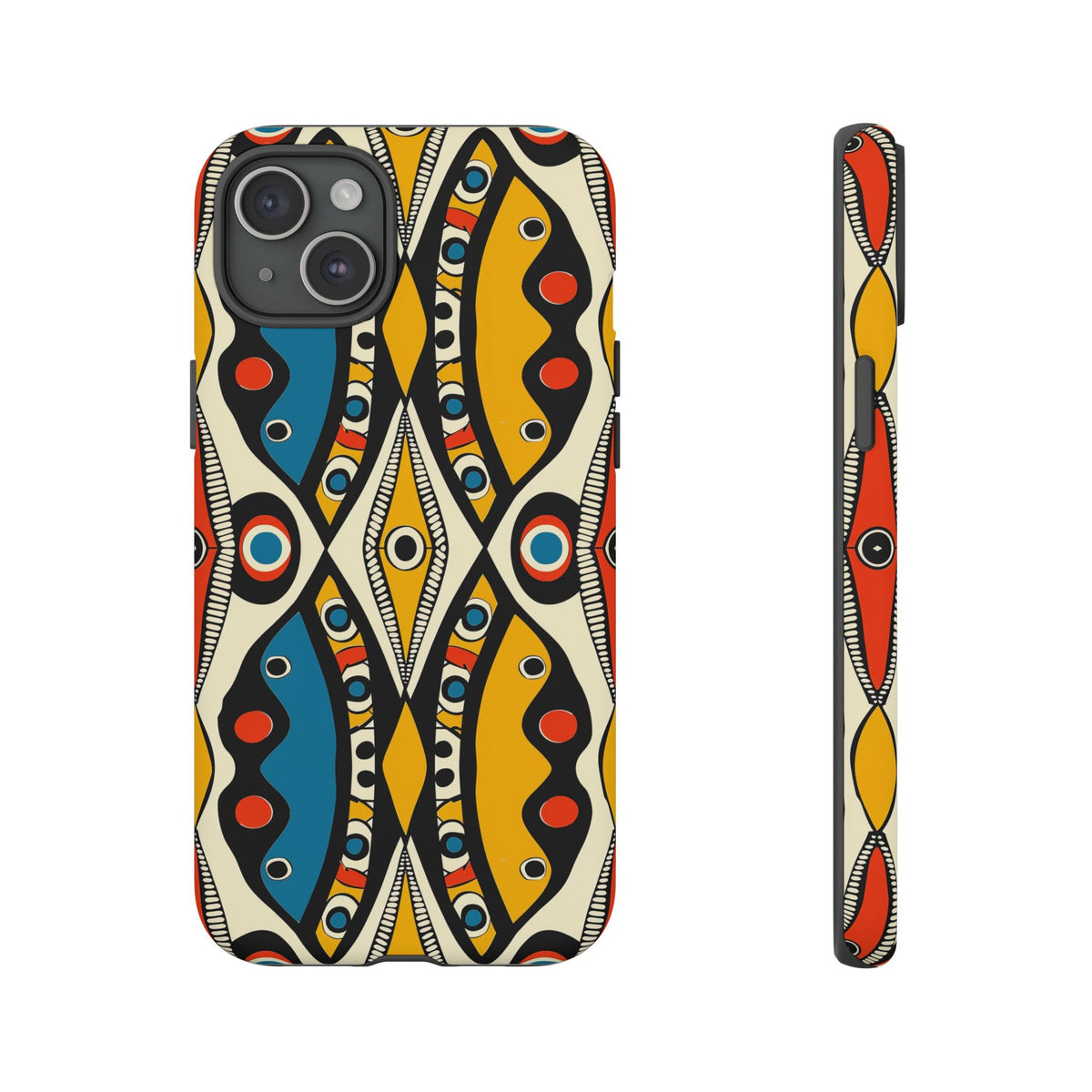 Stylish African Pattern Phone Case – Unique and Vibrant Protection 180