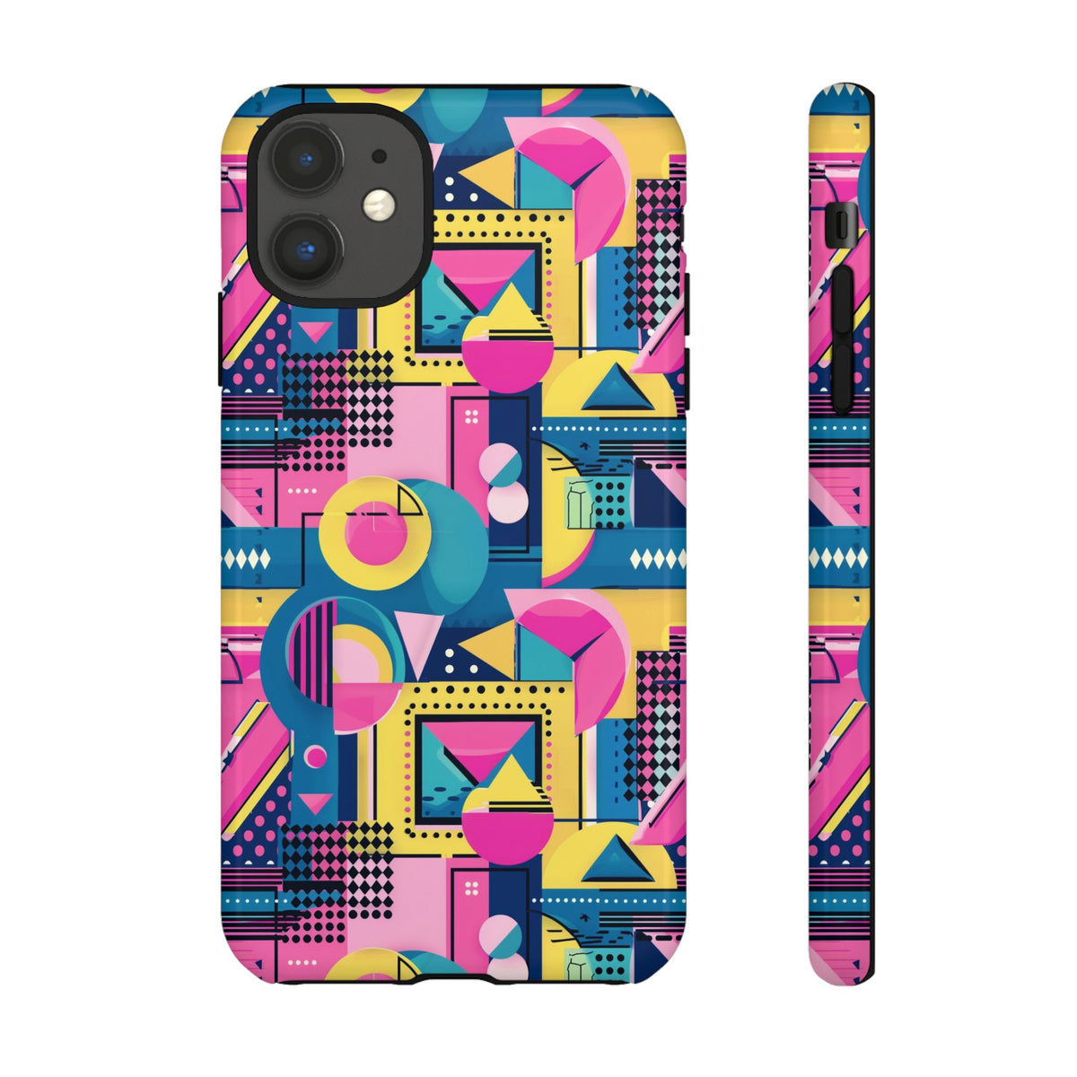 Retro 80s Seamless Phone Case – Vintage Style Meets Modern Protection 090