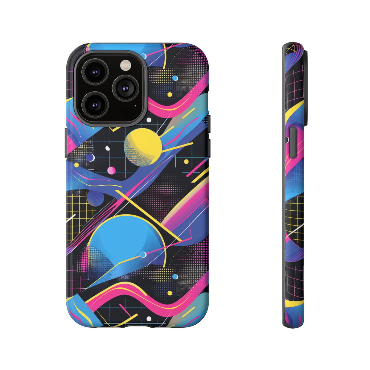 Retro 80s Seamless Phone Case – Vintage Style Meets Modern Protection 14