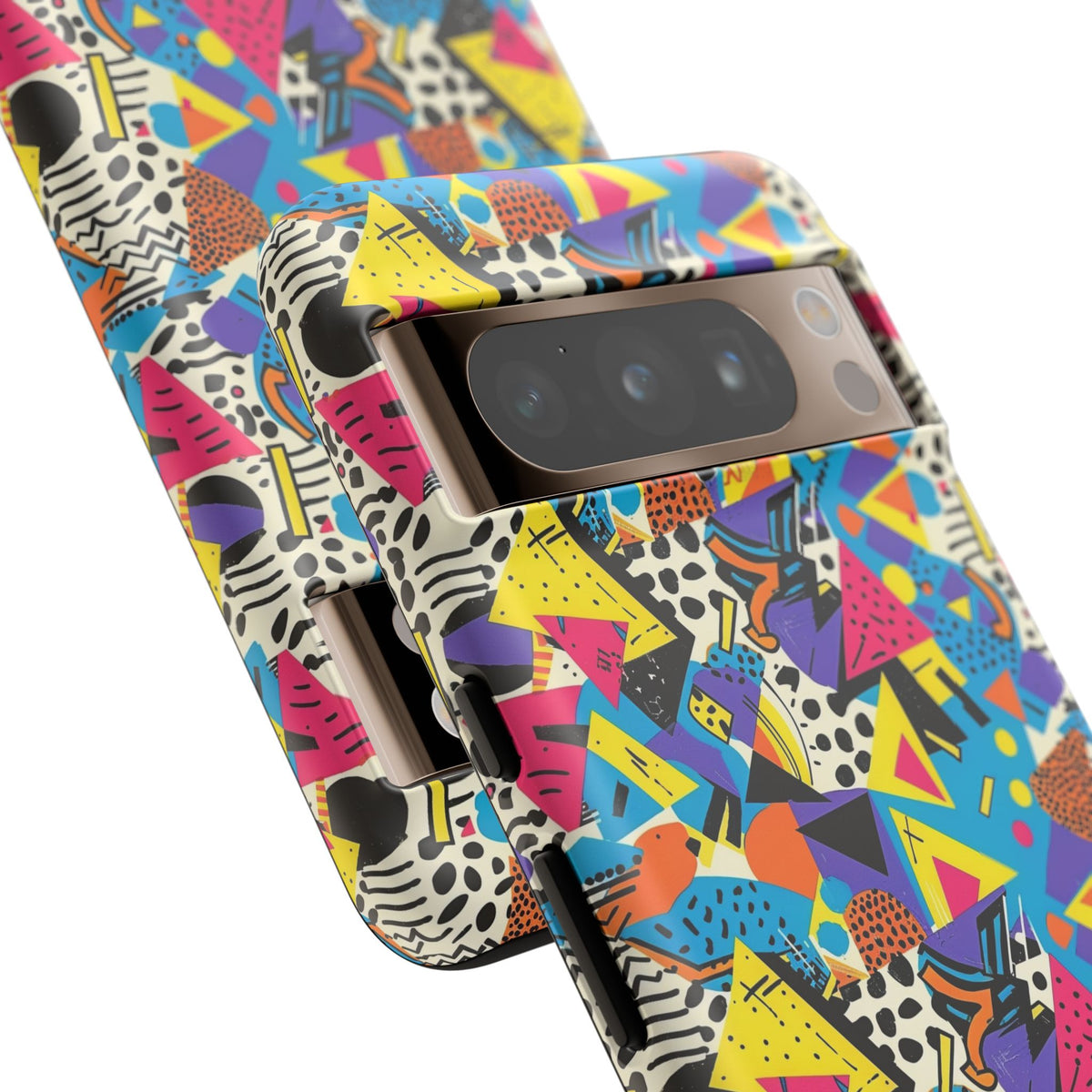 90s Themed Seamless Pattern Phone Case – Embrace Retro Style and Protection 231