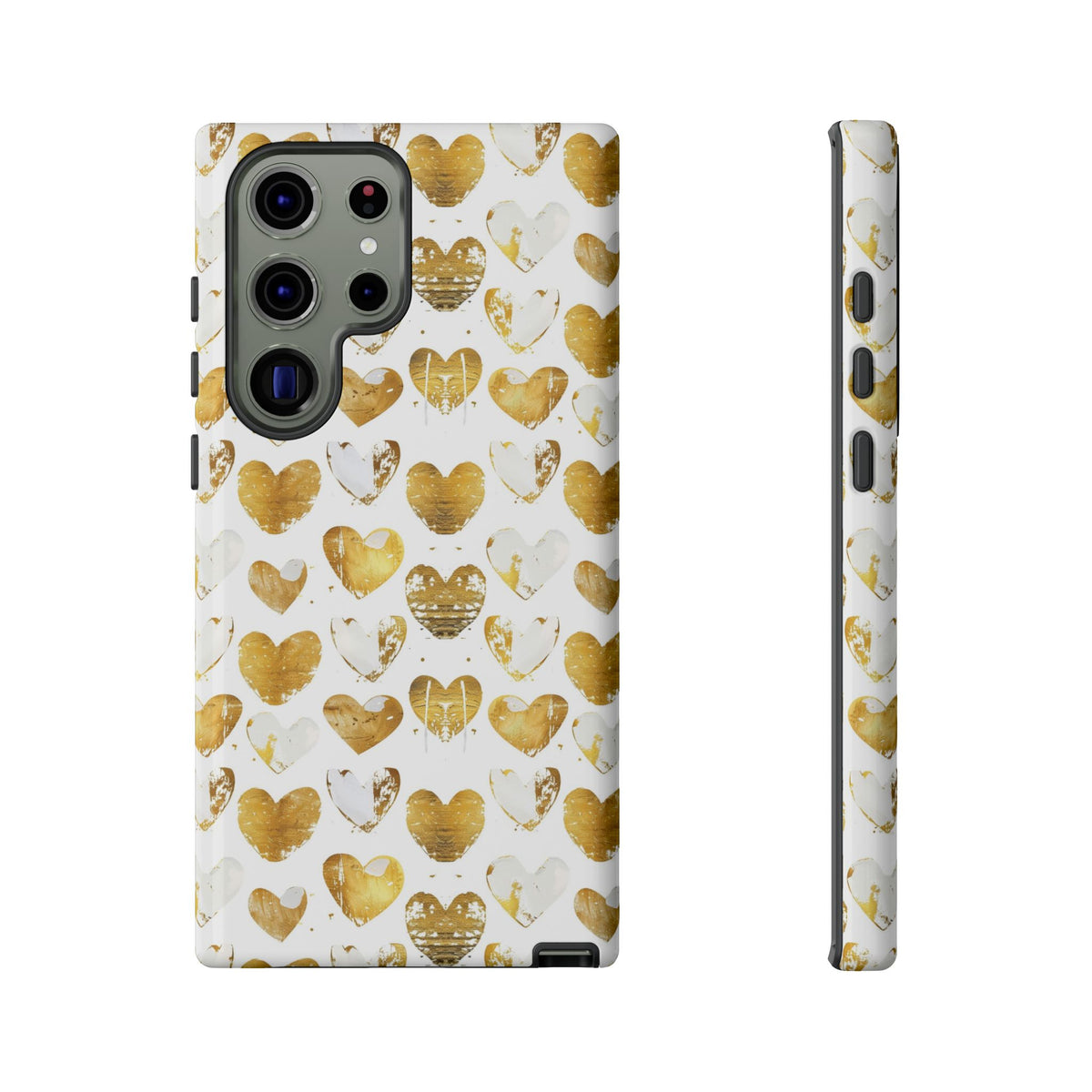 Heart Pattern Phone Case – Stylish & Loving Design for Your Device 369