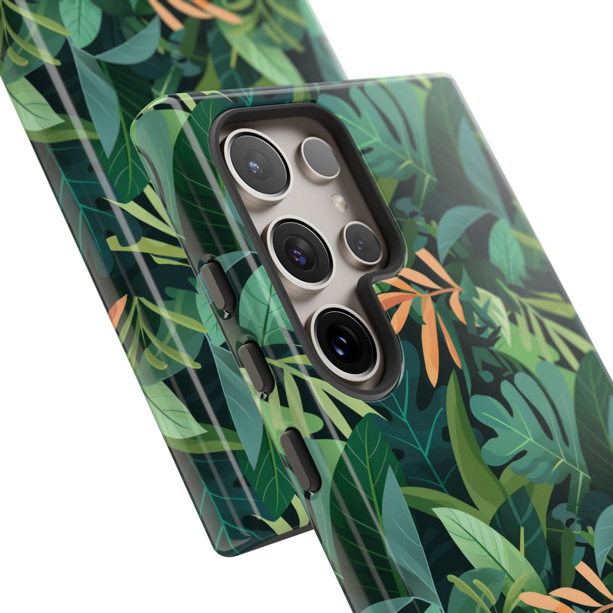 Jungle Pattern Phone Case – Exotic & Lush Design for Your Phone 341